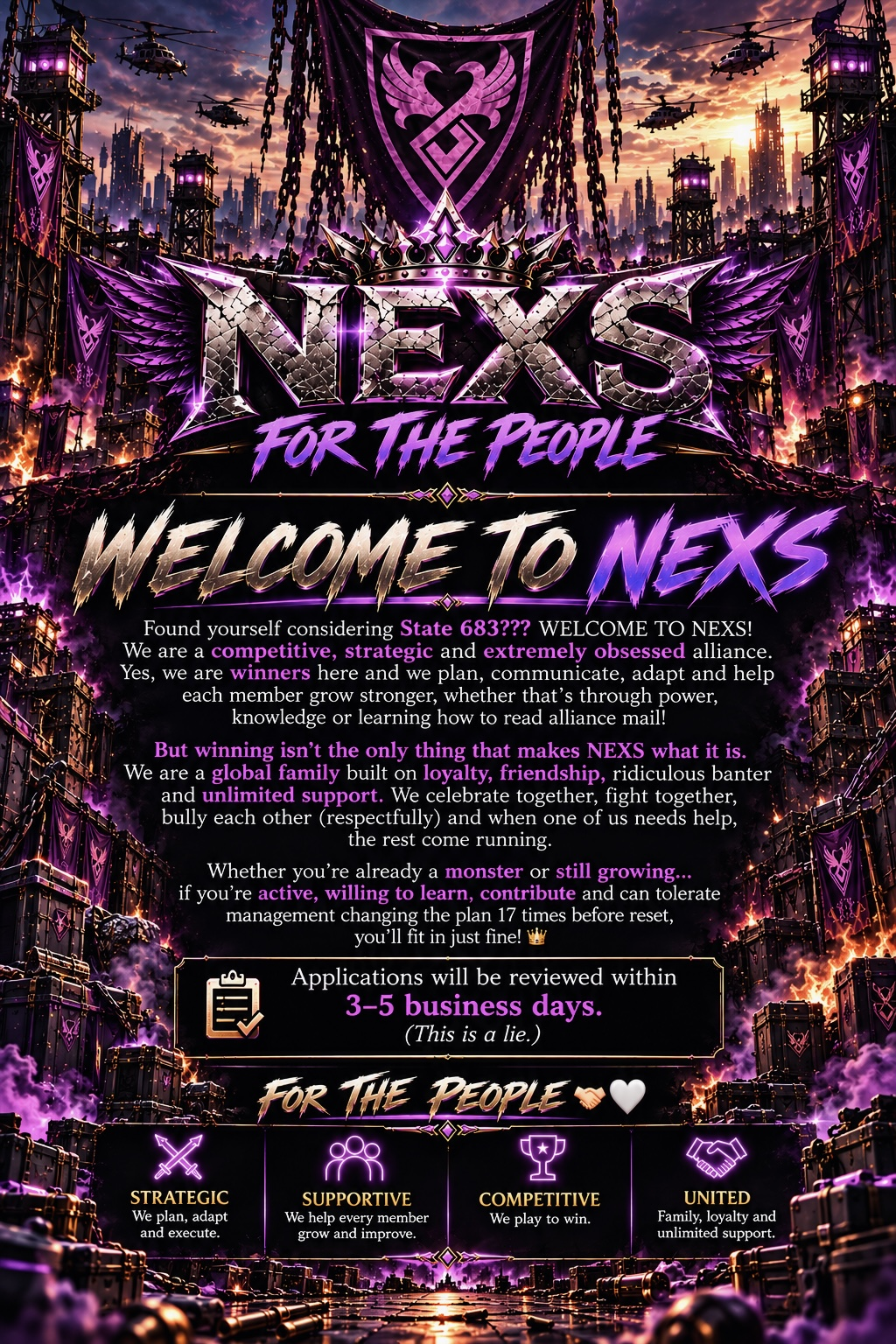 NEXS alliance about the alliance artwork